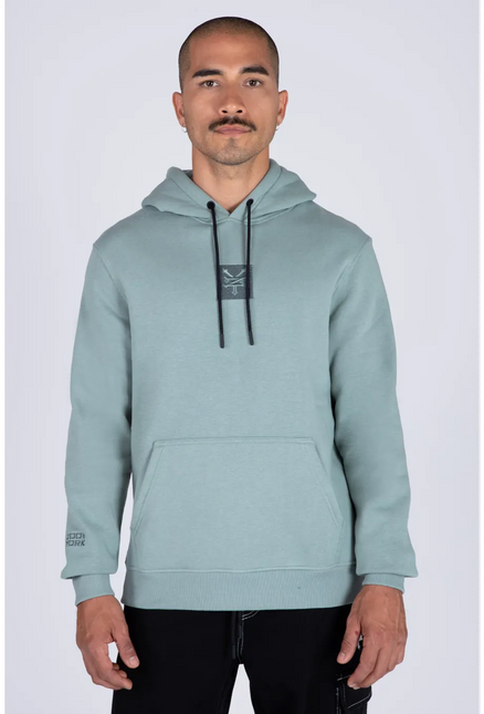 POLERON HOOD ZOO YORK ORIGINAL TEXTURE ZOO YORK en color esmeralda