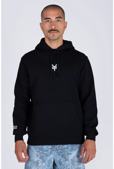 POLERON HOOD ZOO YORK ORIGINAL TEXTURE ZOO YORK en color negro