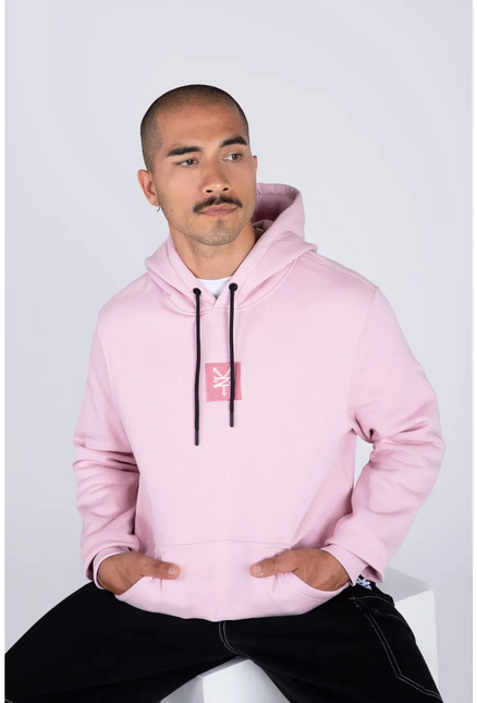 POLERON HOOD ZOO YORK ORIGINAL TEXTURE ZOO YORK en color rosado