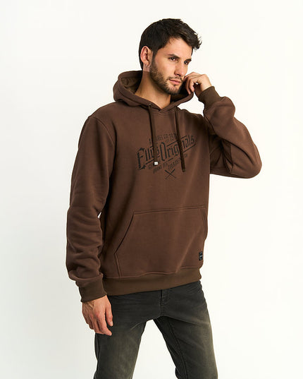 POLERON ELLUS HOODIE FLEECE PRINT - MAWI