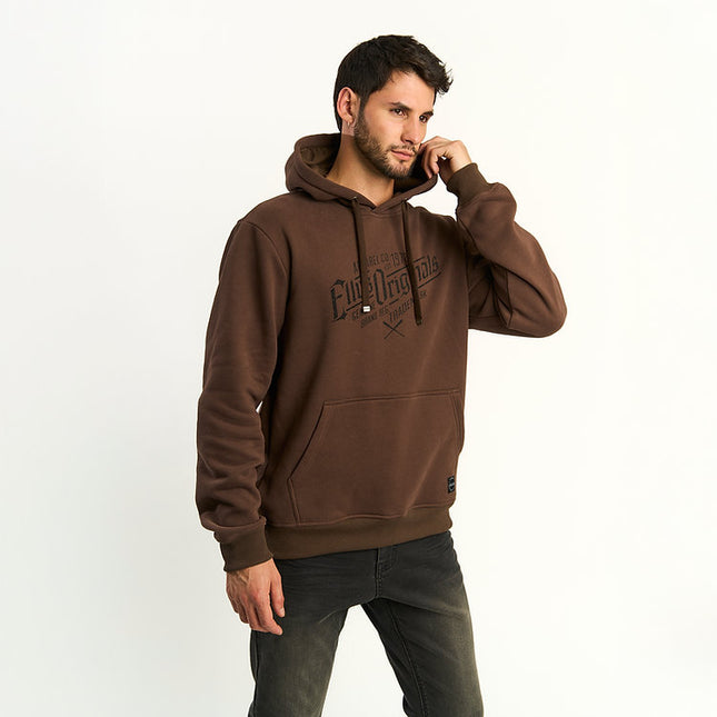 POLERON ELLUS HOODIE FLEECE PRINT