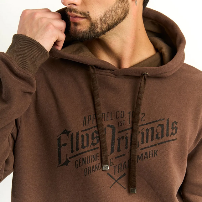 POLERON ELLUS HOODIE FLEECE PRINT