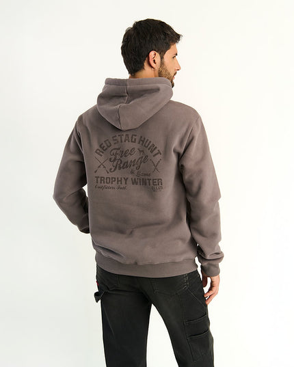 POLERON ELLUS HOODIE FLEECE PRINT - MAWI