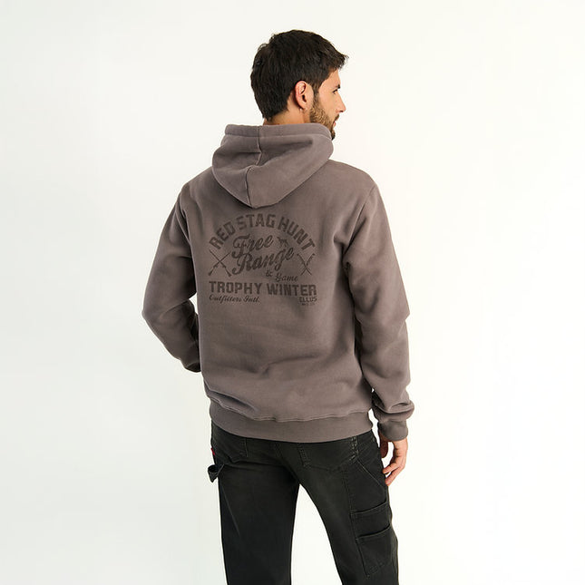 POLERON ELLUS HOODIE FLEECE PRINT