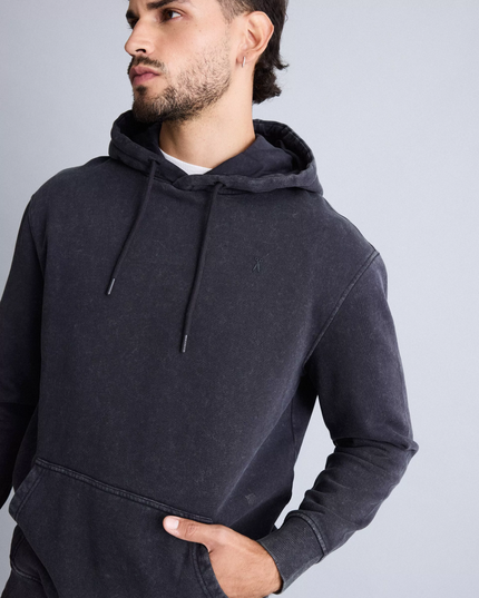 POLERON FOSTER HOODIE CON FLEECE GRUESO