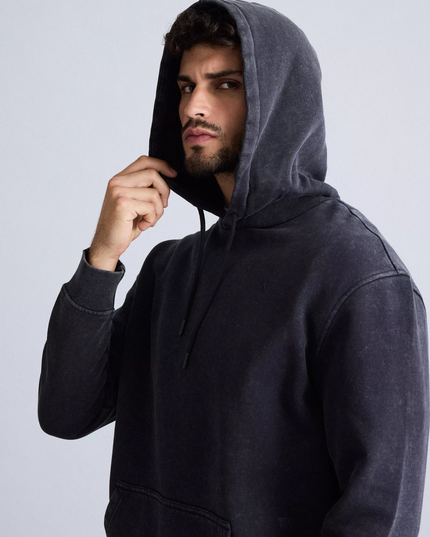 POLERON FOSTER HOODIE CON FLEECE GRUESO