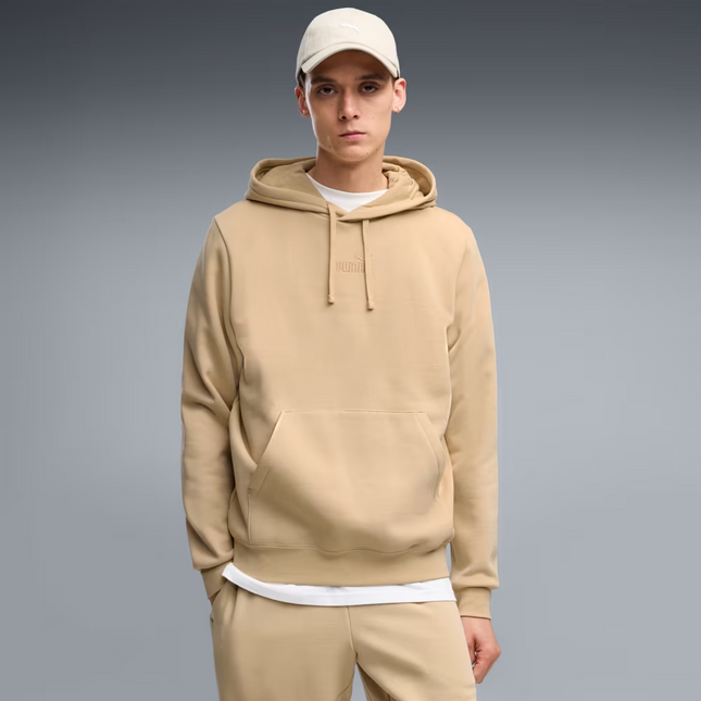 Polerón de hombre Puma Essentials Small No. 1 Logo en color beige