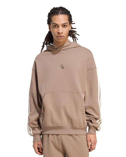 Polerón Adidas AK 3S OH HD en color khaki