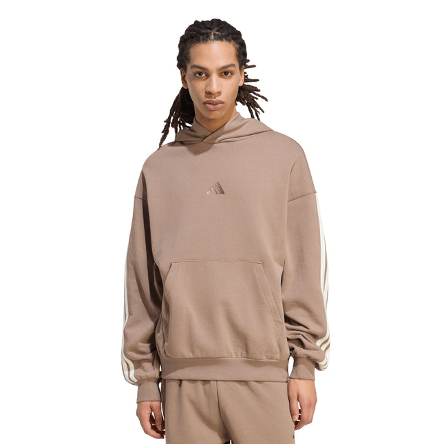Polerón Adidas AK 3S OH HD en color khaki