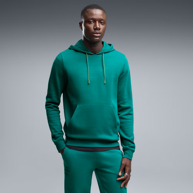 Polerón de hombre Puma Essentials en color verde