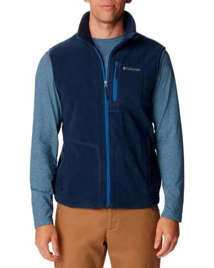POLAR COLUMBIA FAST TREK FLC VST COLUMBIA en color azul marino.