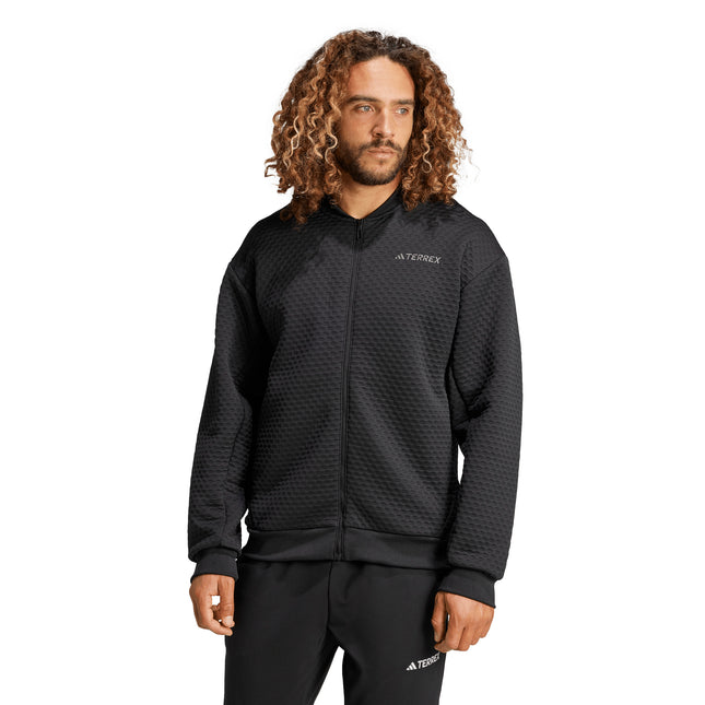 Polerón TERREX Poleron Terrex Xpl Sweat en color negro.
