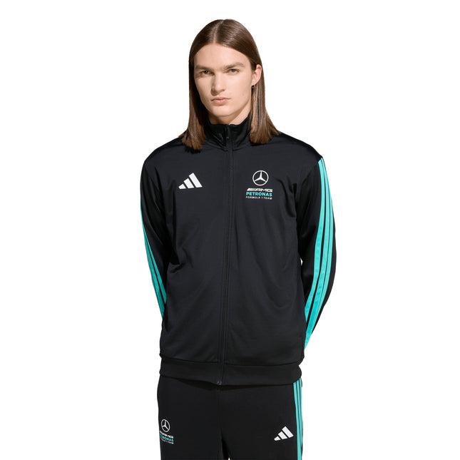 Polerón Adidas Mer Dna Tt en color negro.