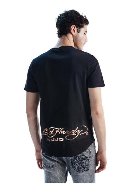 POLERA J.J.O ED HARDY COBRE