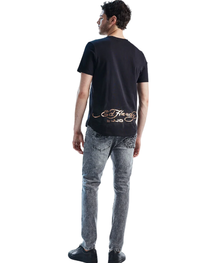 POLERA J.J.O ED HARDY COBRE