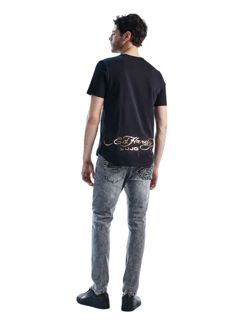 POLERA J.J.O ED HARDY COBRE