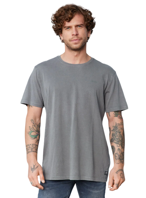 POLERA HOMBRE FOSTER BÁSICA SEMI-LAVADA