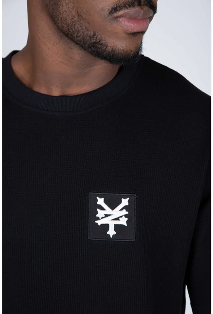 POLERA ZOO YORK M/C WAFFLE