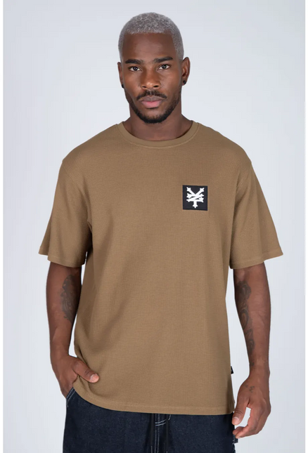 POLERA ZOO YORK M/C WAFFLE