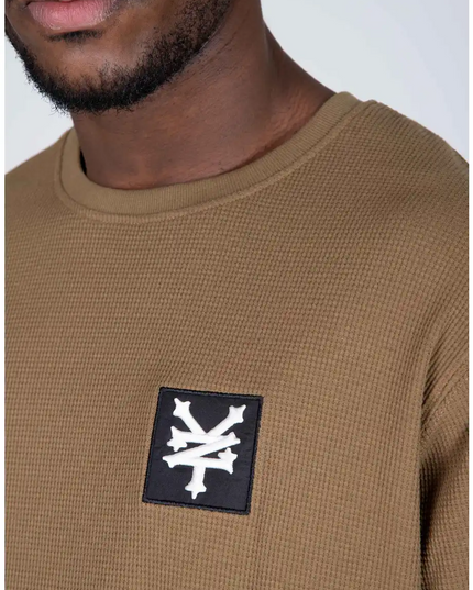 POLERA ZOO YORK M/C WAFFLE