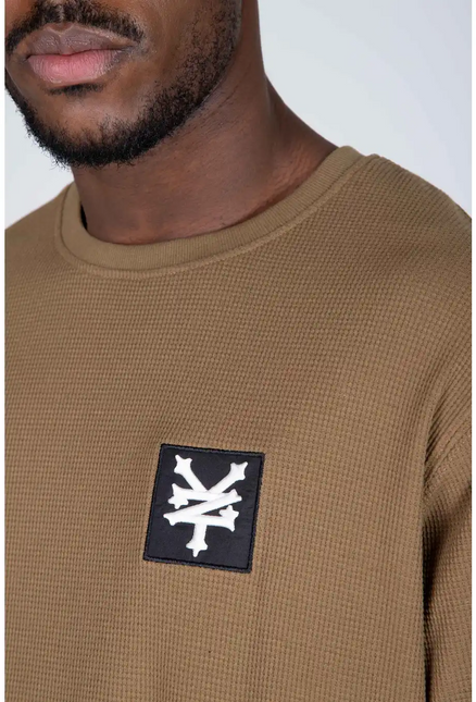 POLERA ZOO YORK M/C WAFFLE