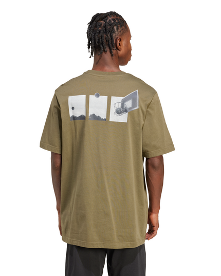 POLERA ADIDAS M LENS HOOP T