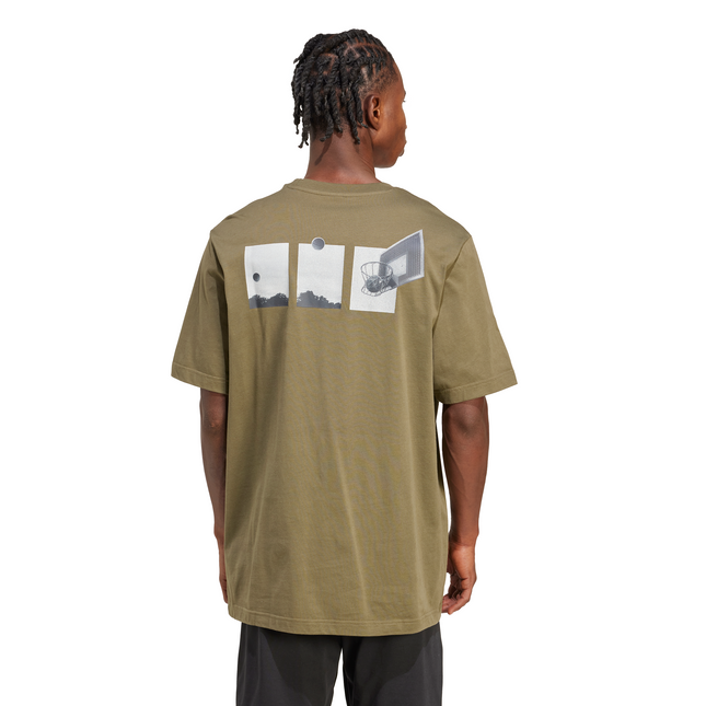 POLERA ADIDAS M LENS HOOP T