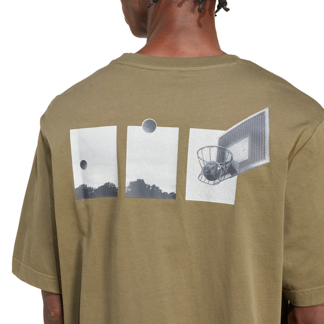 POLERA ADIDAS M LENS HOOP T