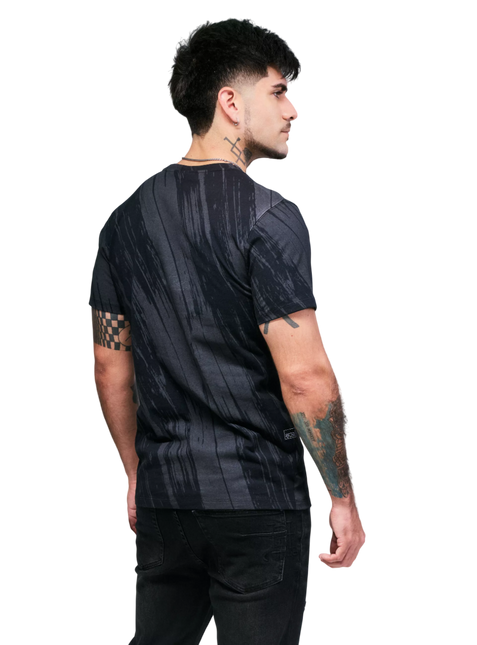 POLERA J.J.O ED HARDY MANCHAS BORCHAZO