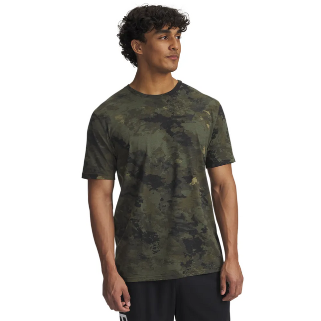 POLERA UNDER ARMOUR PJT RCK AOP SS