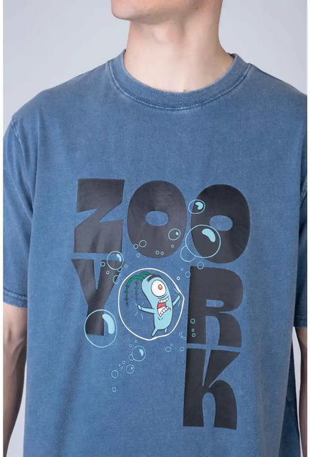 POLERA M/C ZOO YORK PL DROP EVIL