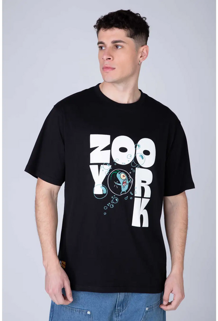 POLERA M/C ZOO YORK PL DROP EVIL