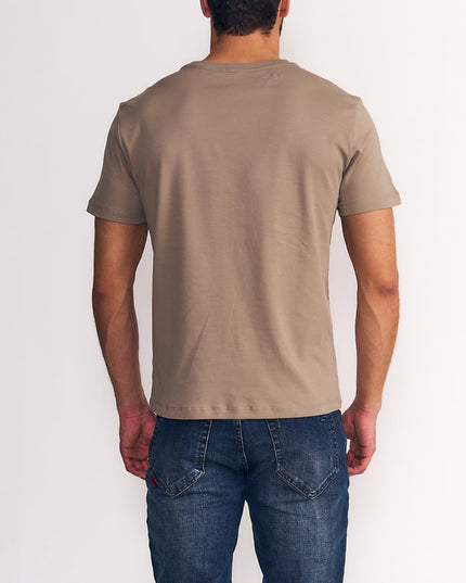 POLERA ELLUS REGULAR FIT AMMONIA COTTON