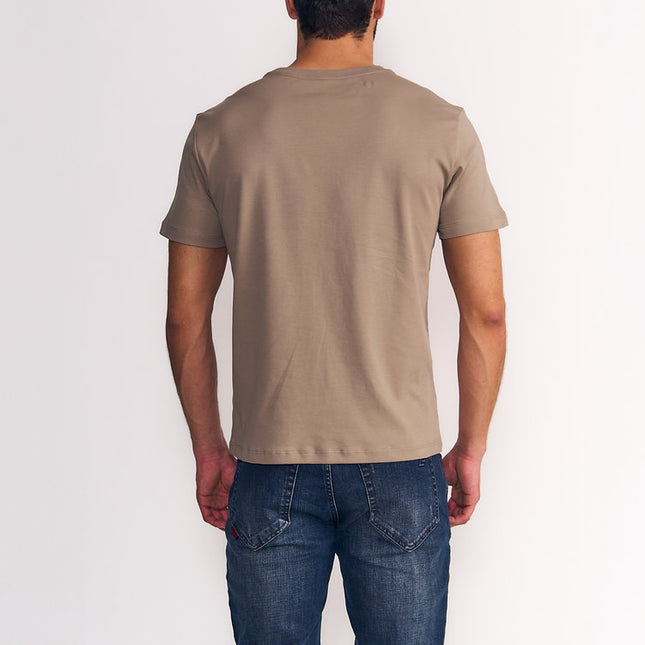 POLERA ELLUS REGULAR FIT AMMONIA COTTON
