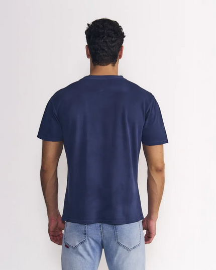 POLERA ELLUS REGULAR FIT GARMENT DYE PIQUE