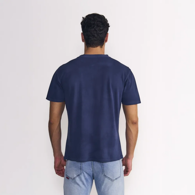 POLERA ELLUS REGULAR FIT GARMENT DYE PIQUE