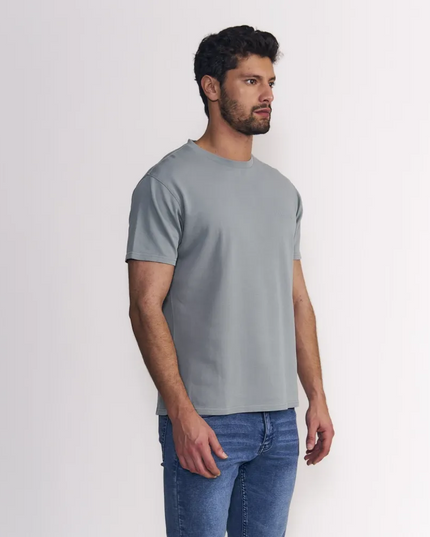 POLERA ELLUS REGULAR FIT GARMENT DYE PIQUE