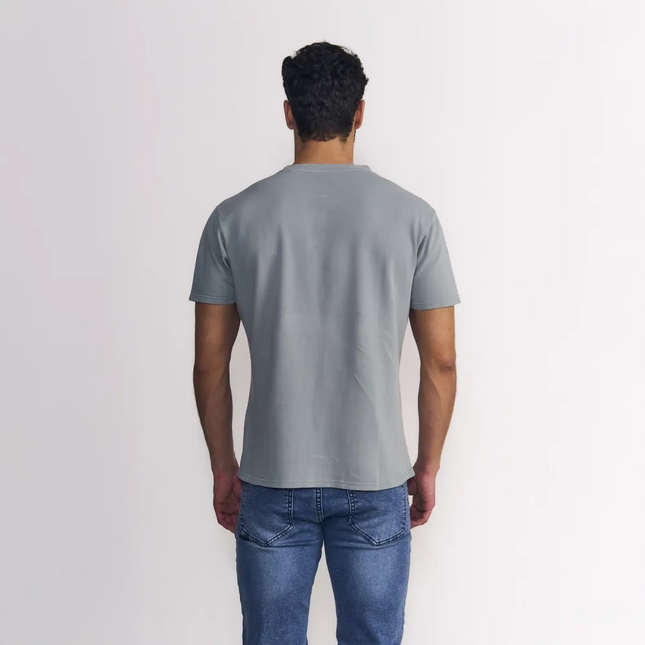 POLERA ELLUS REGULAR FIT GARMENT DYE PIQUE