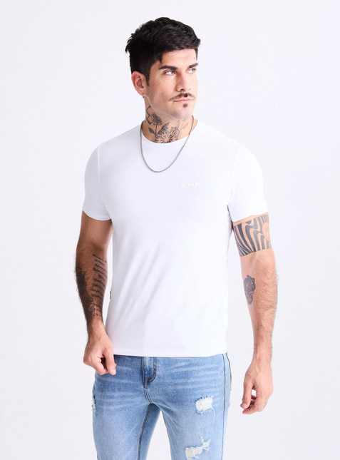 POLERA J.J.O MUSCLE FIT SOLIDO Y WASH