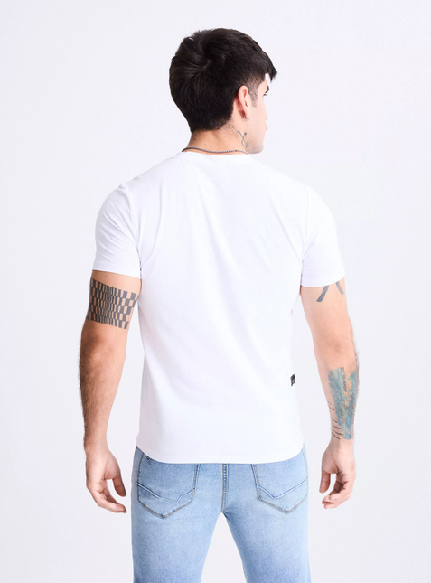POLERA J.J.O MUSCLE FIT SOLIDO Y WASH