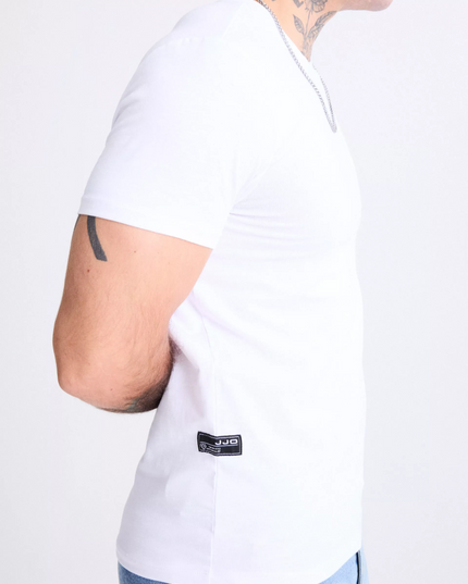 POLERA J.J.O MUSCLE FIT SOLIDO Y WASH