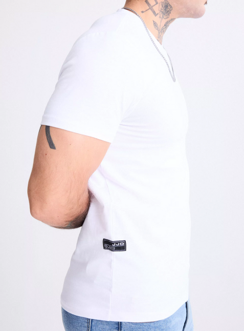 POLERA J.J.O MUSCLE FIT SOLIDO Y WASH