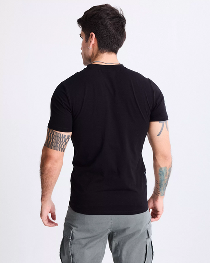 POLERA J.J.O MUSCLE FIT SOLIDO Y WASH