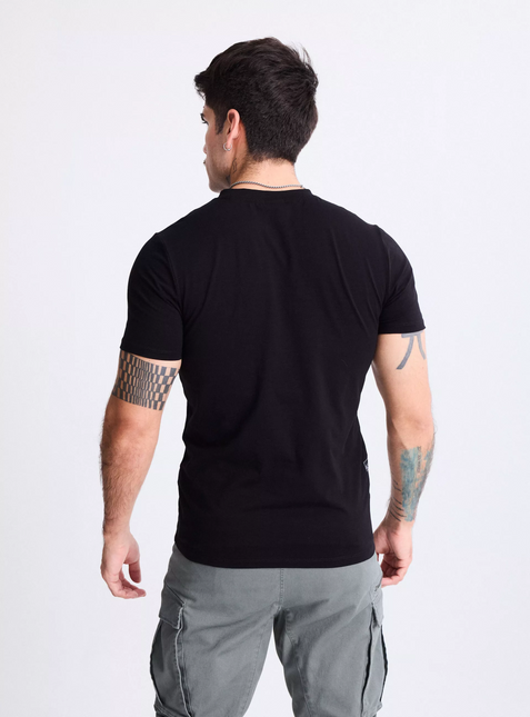 POLERA J.J.O MUSCLE FIT SOLIDO Y WASH