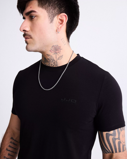 POLERA J.J.O MUSCLE FIT SOLIDO Y WASH
