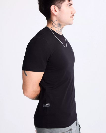 POLERA J.J.O MUSCLE FIT SOLIDO Y WASH