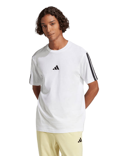 POLERA ADIDAS M 3S SJ T B ADIDAS en color white blk.