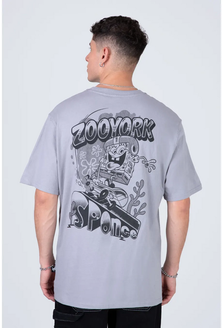 POLERA M/C ZOO YORK SB SPONGEFLIP