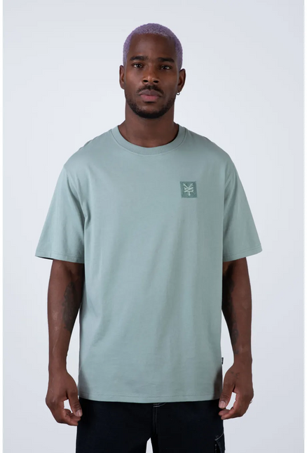 POLERA M/C ZOO YORK ORIGINAL TEXTURE ZOO YORK en color esmeralda