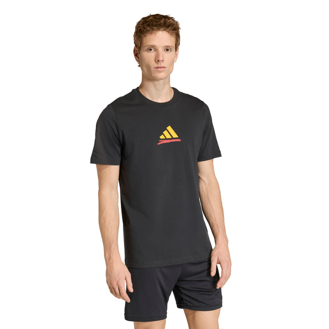 Polera Adidas Ger Tlstr G T en color negro.